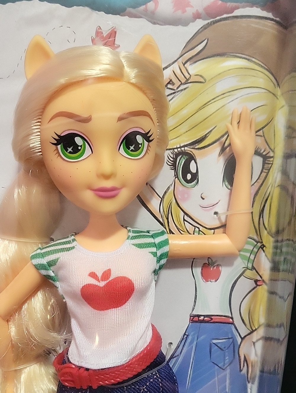 My Little Pony Applejack Equestria Girls Doll By Hasbro 2017 NIB